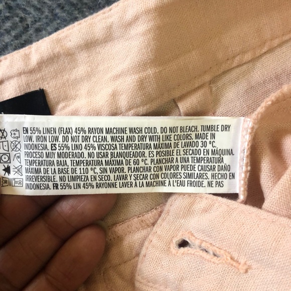 Linen Short Shorts - Picture 6 of 6